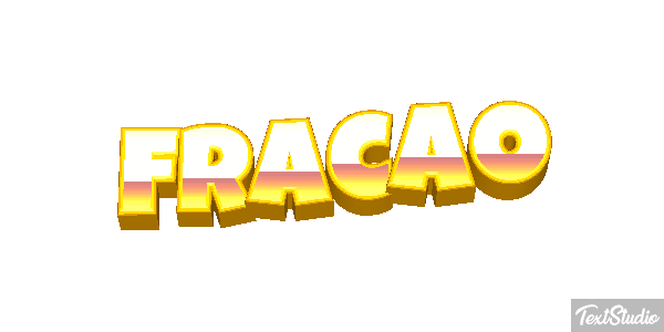 Fração Efeito do texto
