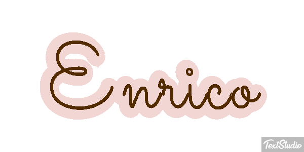 Enrico テキスト効果