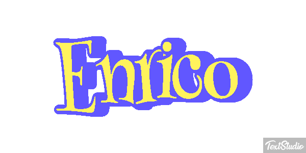 Enrico テキスト効果