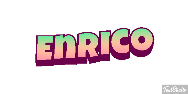 Enrico テキスト効果