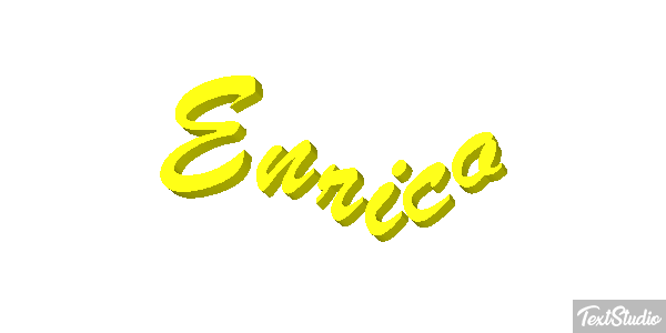 Enrico テキスト効果