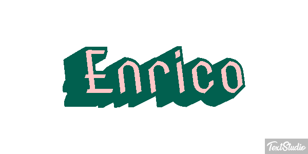 Enrico テキスト効果