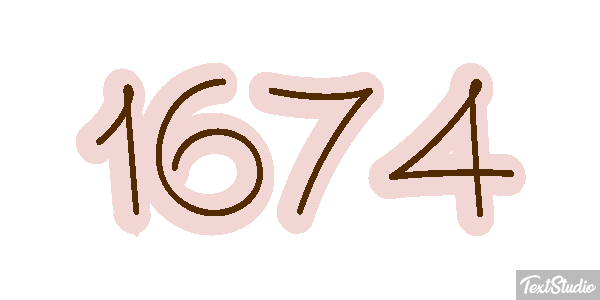 1674 Efecto de texto