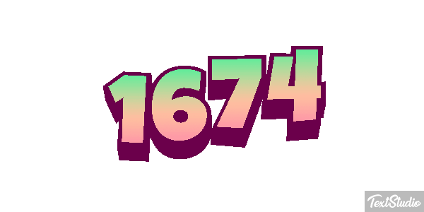 1674 Efecto de texto