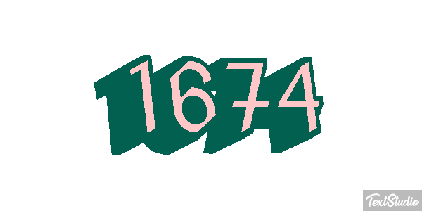 1674 Efecto de texto