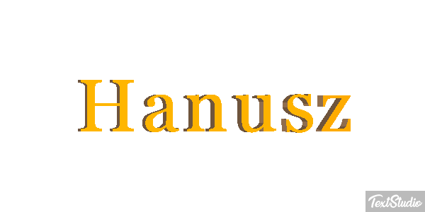 Hanusz Efekt tekstowy