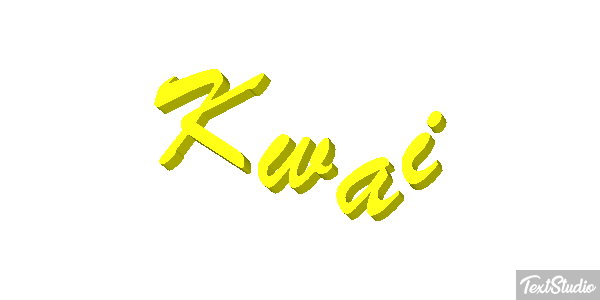 Kwai Efecto de texto