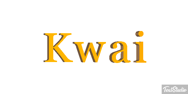 Kwai Efecto de texto