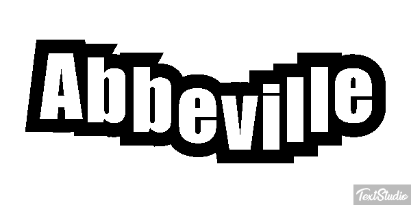 Abbeville Texteffekt