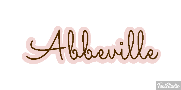 Abbeville Texteffekt