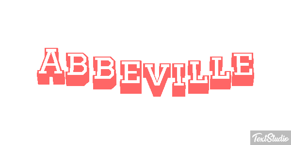Abbeville Texteffekt