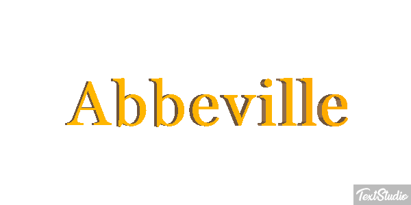 Abbeville Texteffekt