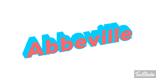 Abbeville Texteffekt
