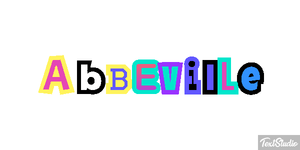 Abbeville Texteffekt