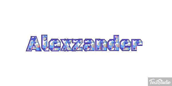 Alexzander Text effect