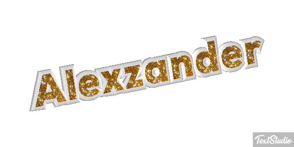 Alexzander Text effect
