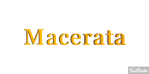 Macerata Efekt tekstowy