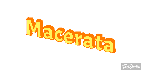 Macerata Efekt tekstowy