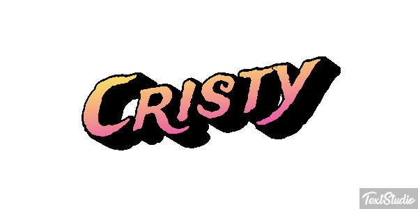 Cristy Efekt tekstowy