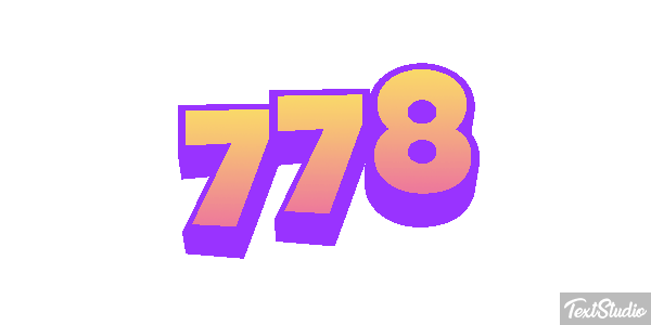 778 Efekt tekstowy