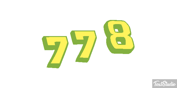 778 Efekt tekstowy