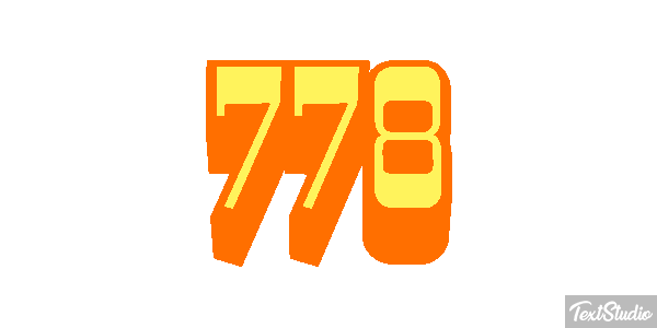 778 Efekt tekstowy