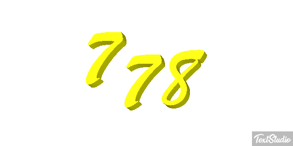 778 Efekt tekstowy
