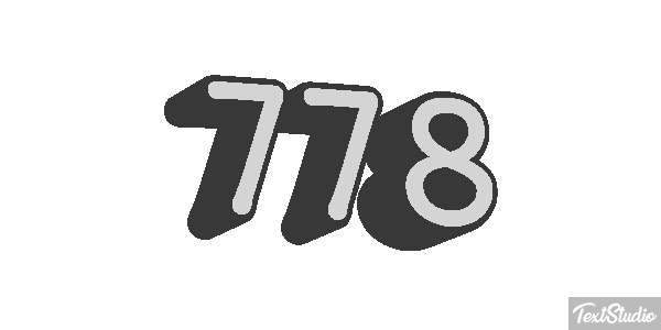 778 Efekt tekstowy
