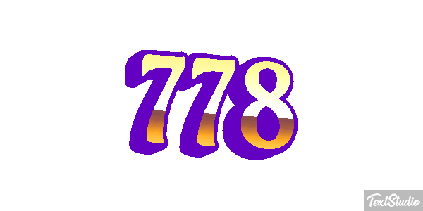 778 Efekt tekstowy