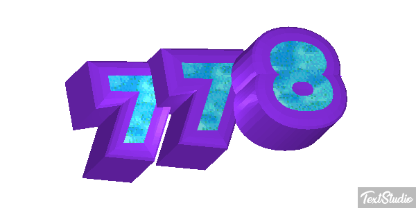 778 Efekt tekstowy