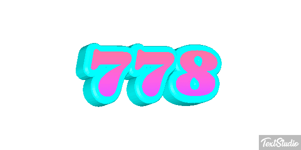 778 Efekt tekstowy