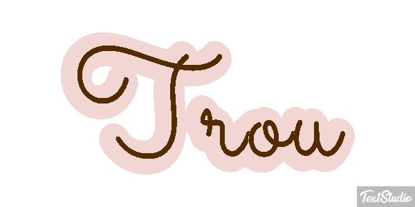 Trou Effet de texte