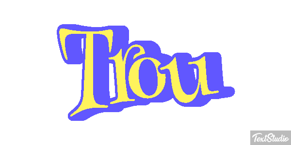 Trou Effet de texte