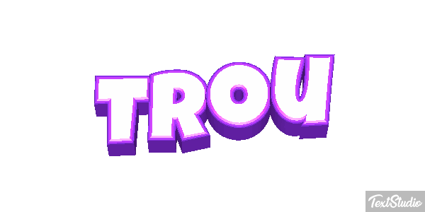 Trou Effet de texte