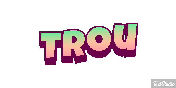 Trou Effet de texte
