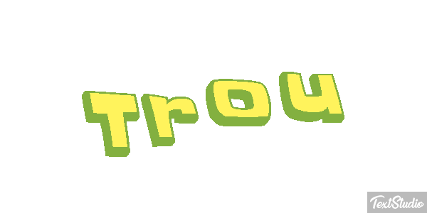 Trou Effet de texte