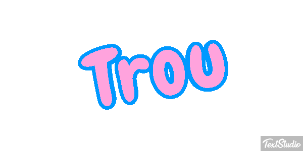 Trou Effet de texte