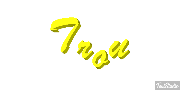 Trou Effet de texte