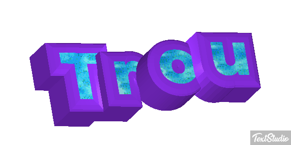 Trou Effet de texte