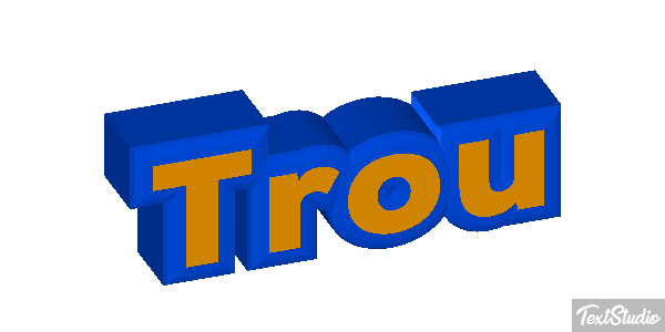 Trou Effet de texte