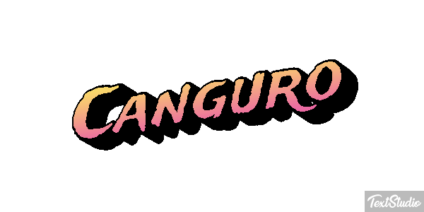 Canguro Efecto de texto
