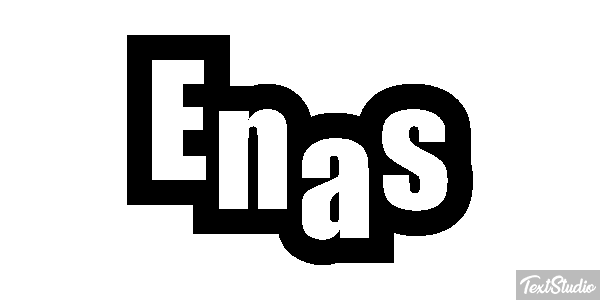 Enas Text effect