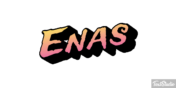 Enas Text effect