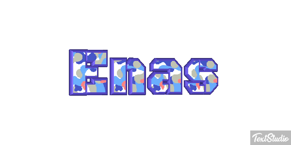 Enas Text effect
