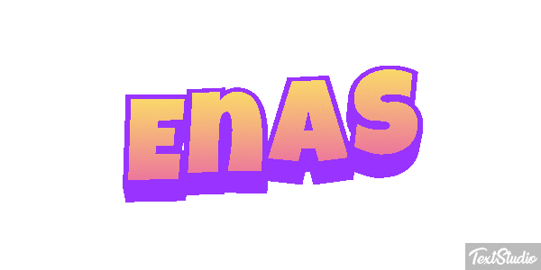 Enas Text effect