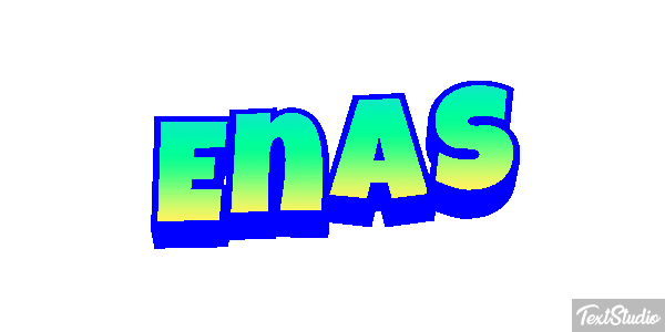 Enas Text effect