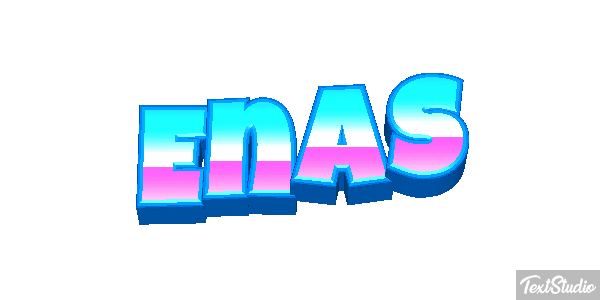 Enas Text effect