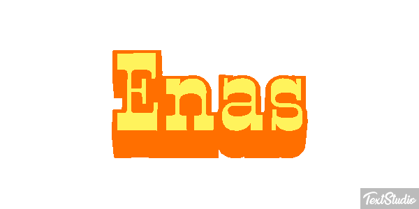 Enas Text effect