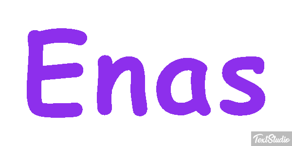 Enas Text effect