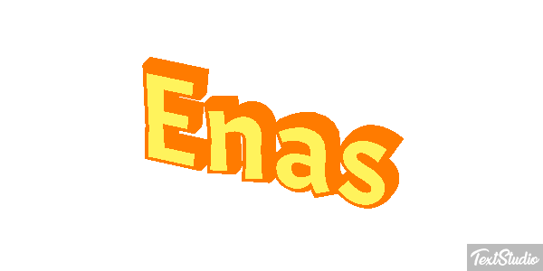 Enas Text effect